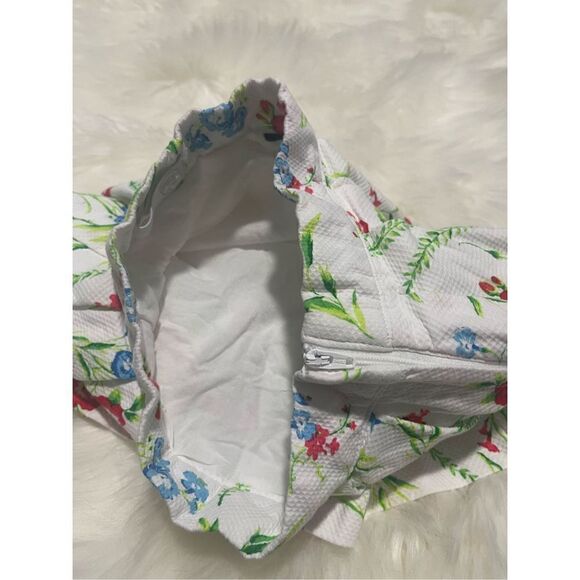 Janie and jack floral pique pleated skirt toddler 4T - Picture 4 of 6